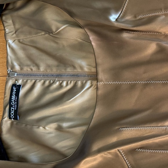 Vintage satin Dolce & Gabbana dress - Picture 4 of 4